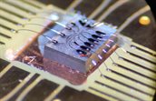 Diamond chip after wirebonding (latest)