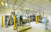 Image of the production of Roll2Roll Perovskite including people
