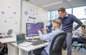Aiosyn's team analysing diagnostic image